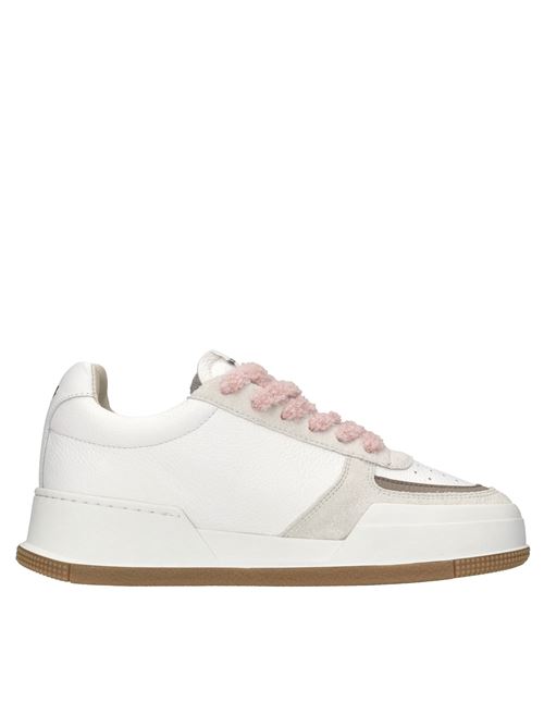 Sneakers in pelle DSQUARED2 | SNW0188 25106726 M2784BIANCO-BEIGE